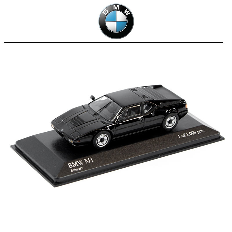 BMW Modellauto M1 1978 (E261) 1:43, schwarz