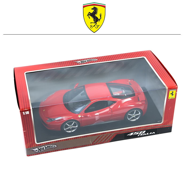 Ferrari Modellauto 458 Italia (2010) 1:18, rot
