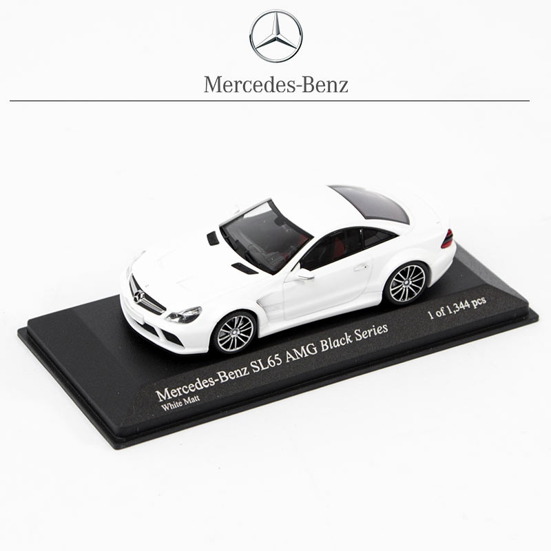 Mercedes-Benz Modellauto SL65 AMG Black Series (2009) 1:43, weiß